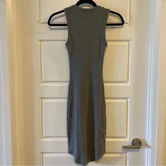 Aritzia Wilfred Free XS Grey Bodycon Dress - Picture 2 of 3